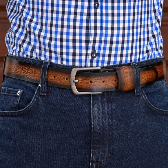 Custom Handmade Premium Leather Belt Perfect Gift For Him. Personalize It Today - Picture 8 of 14